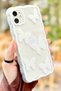 iPhone 11 Cute Butterfly Pattern Wavy Modern Design Quality Butterfly Case - 3