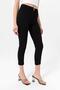 Women's Green Buckle Detailed Narrow Leg Fabric Trousers 260212 - - 4