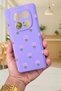 Xiaomi Redmi Note 14 Pro 5g Mini Tulip Patterned Silicone Shock-Absorbing Classic Protective Rubber Case