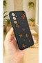 Samsung Galaxy S23Fe Orange Butterfly Patterned Silicone Shock-Absorbing Classic Protective Rubber Case - 3