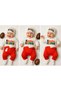 Girls Boys Baby Kinder Surprise Long Sleeve 2-Piece Romper with Hat Concept Shoot Newborn Cotton - 2
