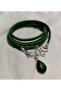 Genuine Leather Steel Choker Necklace - 6