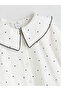 Baby Collar Polka Dot Girl's Blouse - 2