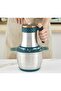 Electric Food Chopper, 2000W Copper Motor, 3.5L Glass Jar - 2