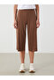Elastic Waist Modal Blend Women's Capri - 2