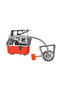 Mini Portable Burner With Cable,Ultralight Foldable Camping Stove,BB3518 - 2
