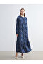 New Season Crew Neck Floral Dress