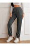 Unisex Unprinted Winter Comfortable 3-Thread Cotton Casual Sweatpants