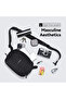 MR-303 Crossbody Bag, PU Sling with iPad Pocket, Hidden Zipper & Removable Strap - 5