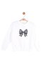 Girl's Sweat Ecru-Grey 4-8 Years Old 39530 - 3