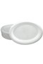 Nature Ecological Cardboard Paper Disposable Oval Plate - 20X26 Cm. - 1 Pack of 25 Pieces - 2