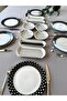 Elegance Polka Dot 14-Piece Breakfast Set for 6 People - 3