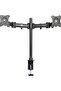 New Fully Adjustable Dual Monitor with Desk Mount Stand for 2 LCDs Screens