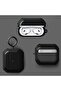 New Case Compatible for Full-Body Rugged Military Grade Protective Cover for Airpods 3 with Keychain - 4