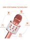 New Kids Microphone for Singing, Wireless Bluetooth Karaoke Microphone for Adults, Portable Handheld - 2