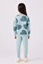 Girl's tracksuit - water green - 4