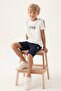 Men's child bermude set - cream - 3