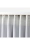 VILBORG Room darkening curtains, 1 pair, beige/with heading tape, 145 x 300 cm - 4