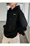 Unique Front and Back Printed Oversize Unisex Men/Women Hooded Sweatshirt - 2