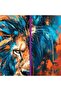 Multicolor Canvas Wall Art with Lion Design by Today Idea - 8