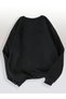 Vintage Printed Oversize Women Men Unisex Circle Neck Sweatshirt - 2