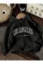 Los Angeles California Printed Oversize Unisex Hooded Sweatshirt