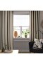 VILBORG Room darkening curtains, 1 pair, beige/with heading tape, 145 x 300 cm - 2