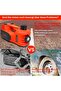 Hydraulic Jack 5T 12V Electric Jack Set with Inflatable Pump and LED Light 4-in-1 - 3