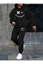 Dare to Dream Printed Unisex Women/Men Hooded Oversize Bottom/Upper Tracksuit Set
