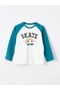Lcw Kids Ecru Crew Neck Long Sleeve Printed Baby Boy T-Shirt and Sweatpants 2-Piece Set - 2