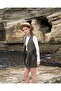 Pearl Detailed Tasseled Suede Vest - 5