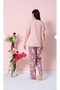 Anti-Wrinkle Fabric Short Sleeve Women's Pajama Set - 2