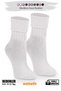 Single Winter Thermal Wool Knitted Ecru Girl's Socks