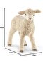 13883 Farm World Lamb Figurine – Realistic Sheep Model for Kids (Ages 3–8) - 3