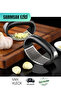 Stainless Steel Garlic Press – Ginger Press, Garlic Grinder & Garlic Grater