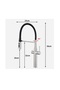 Kitchen Sink Faucet with Dual Flow Water Purification Outlet, Spiral and Spout, Matte Gold, 7 Year Warranty, Imported - 6