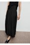 Pleated A-Line Skirt