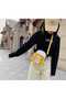 Korean Style Canvas Strap Women's Bag Yellow Color - 3