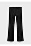 Mid-Waist Flared Jeans - 3