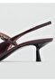 Kitten Heeled Patent Leather Shoes - 6