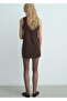 Turtleneck knitwear dress - 4