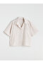 Nevavm Striped Linen Blend Women's Shirt with a Difference - 5