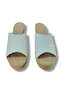 Women's White Wedge Heel Sandals - 7