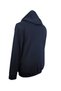 Plus Size Hooded Doubleface Sweat Navy Blue (Wide Comfortable Fit) - 3