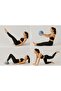 Pilates Ball Exercise Ball 25 cm Small Size Pilates Balance Ball - 4