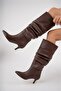 Women's Bellows 5 cm Heeled Boots - 2