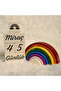 Wooden Memory Cube Rainbow Set of Two Decor Photo Shoot - 3