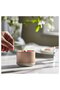LUGNARE Scented candle in ceramic jar, Jasmine/pink, 25 hr - 3