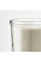 ADLAD Scented candle in glass, Scandinavian Woods/white, 40 hr - 6
