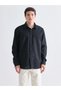 Standard Fit Long Sleeve Linen-Look Men's Shirt from Uzg Store for Style Enthusiasts